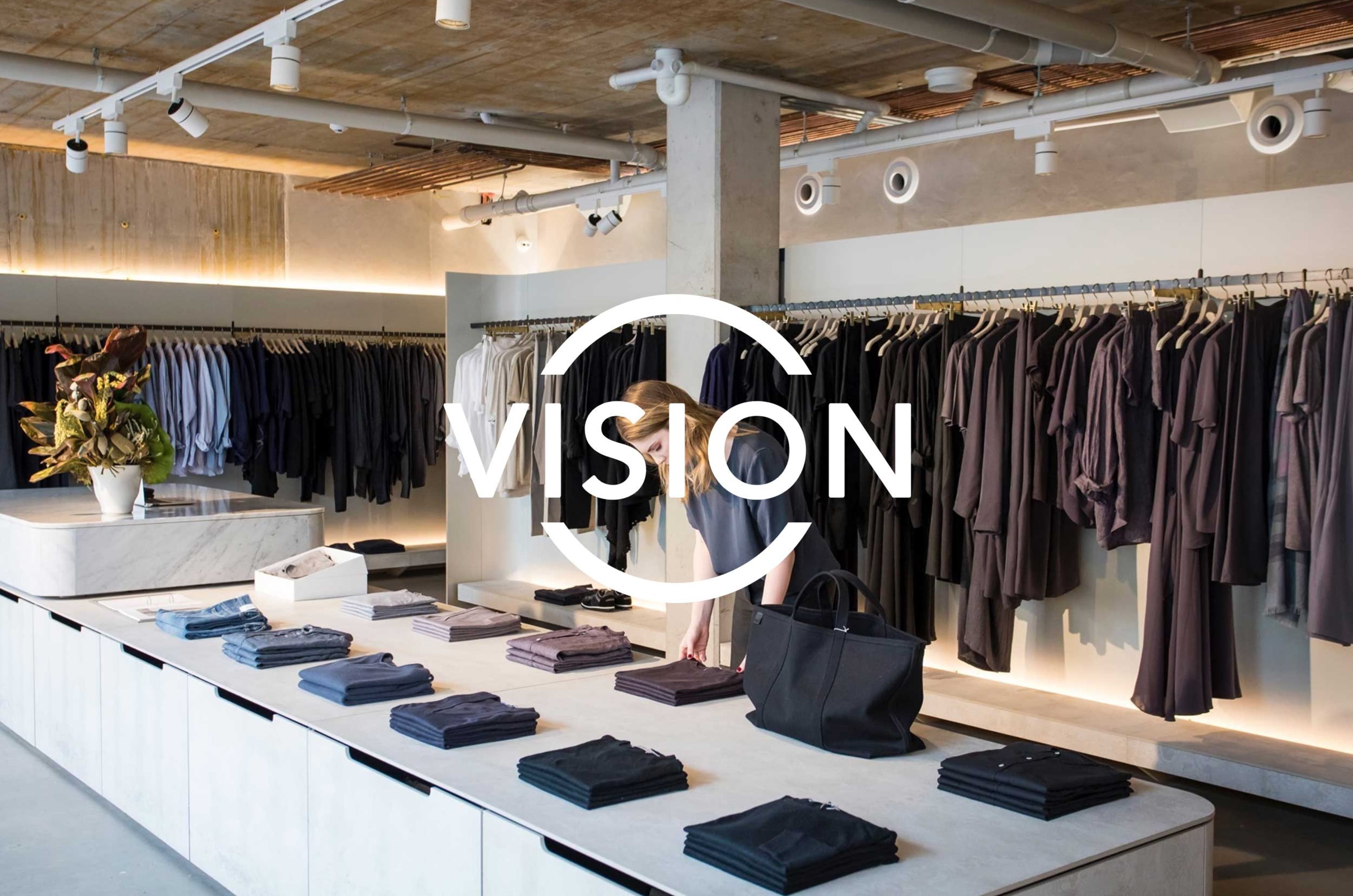 Vision Platform retail intelligence dashboard.